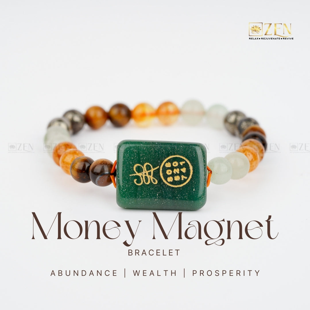 Money Magnet With Zibu Symbol Bracelet