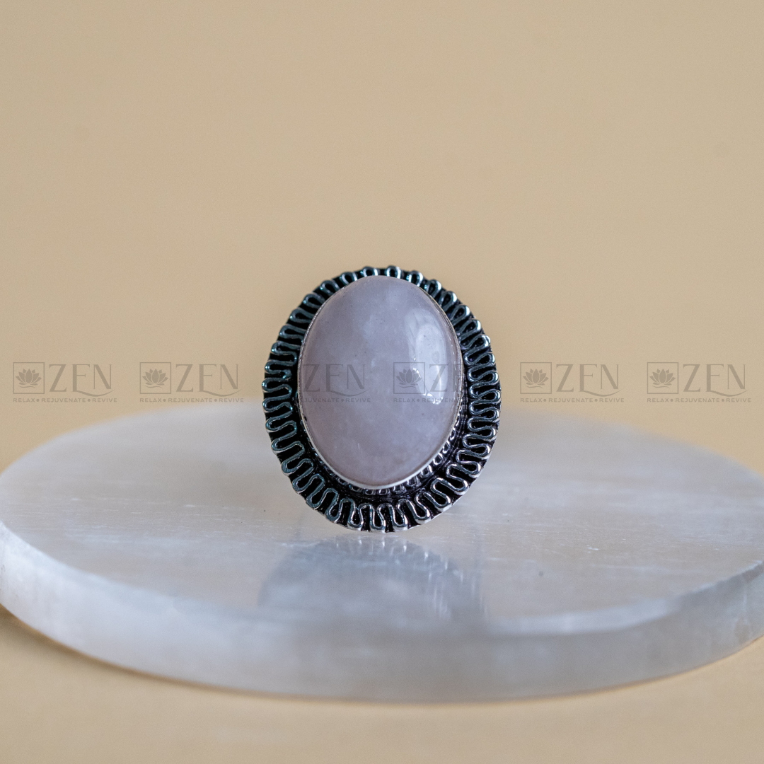 Rose Quartz Ring
