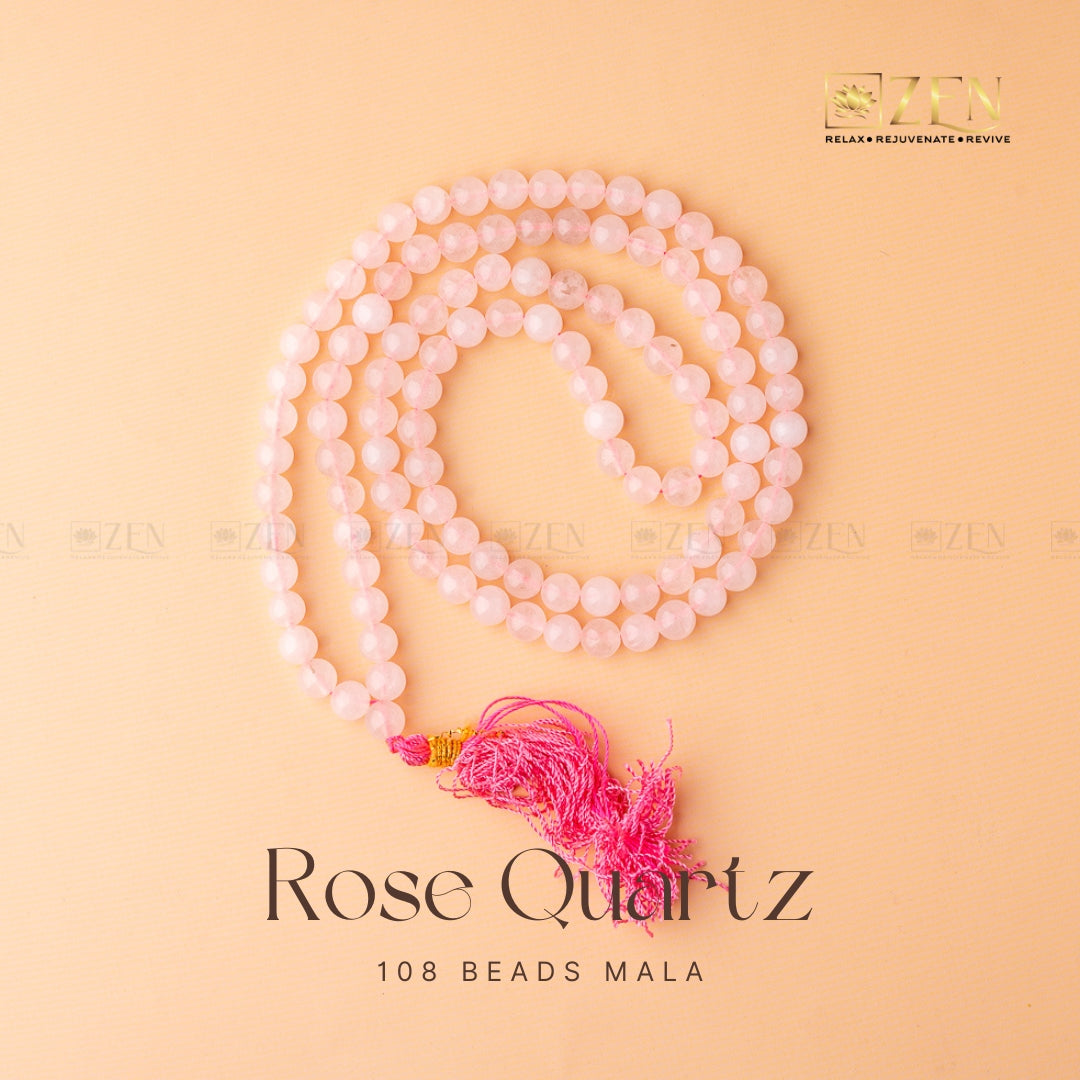 Rose Quartz Mala