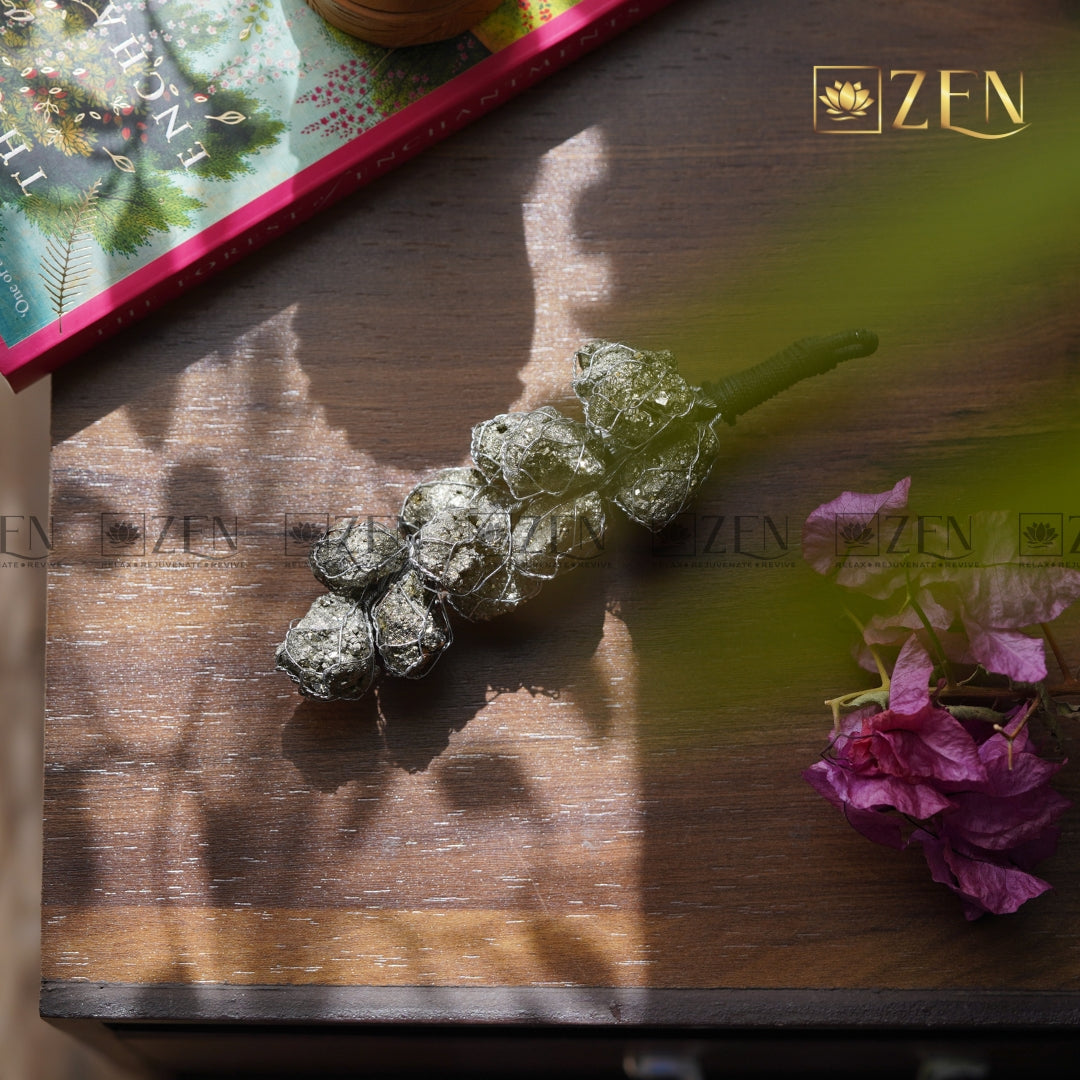 Raw Pyrite Cluster Wall Hanging