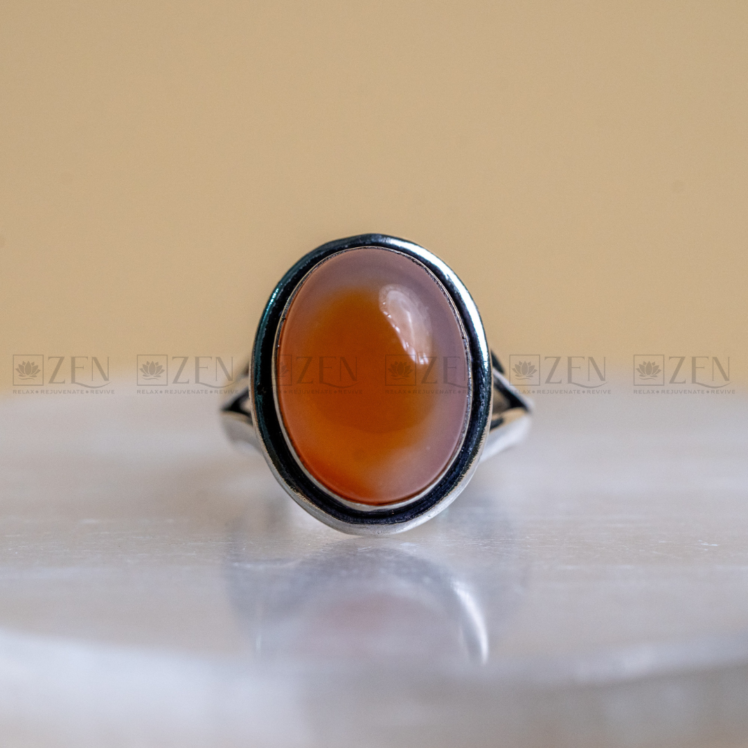 Red Carnelian Ring