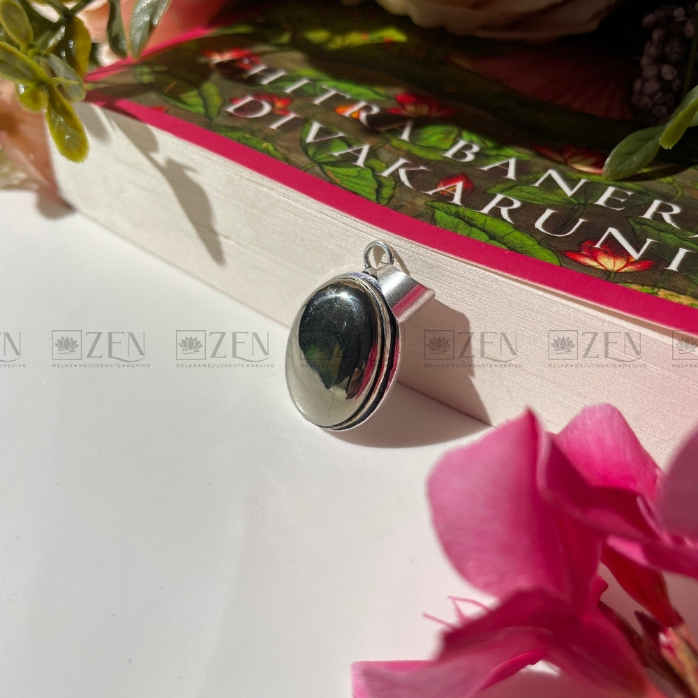 Polished Pyrite Pendant