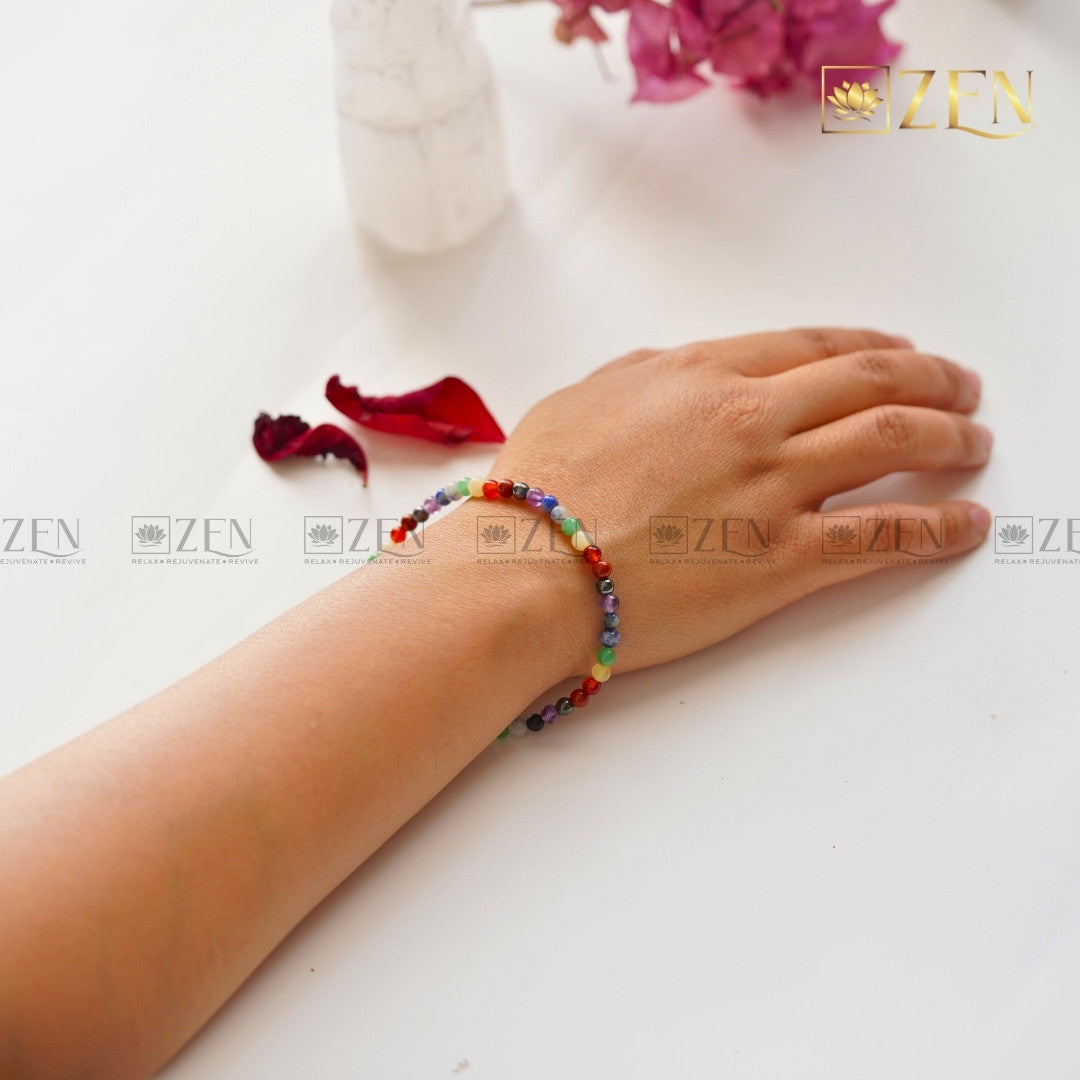 7 Chakra Bracelet - 4mm