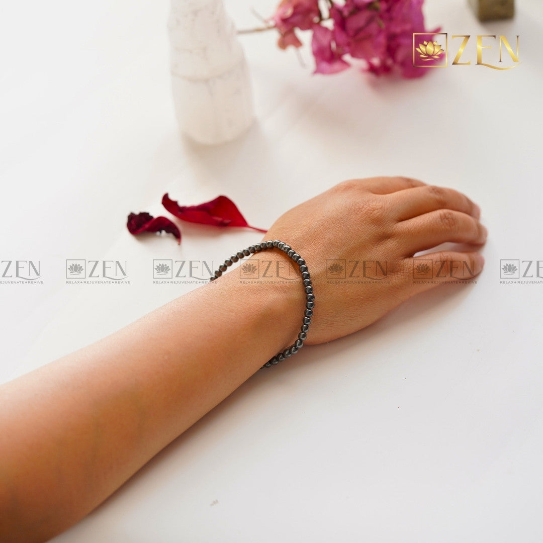 Hematite Bracelet - 4mm