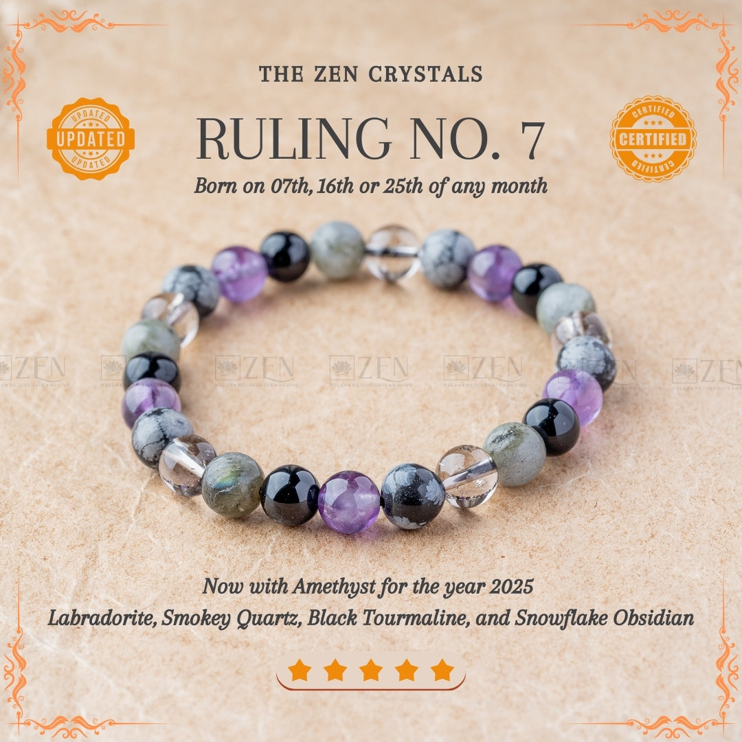 Ruling Number 7 Bracelet