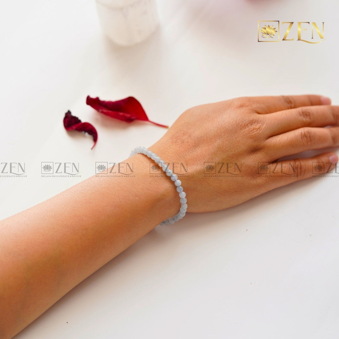 Aquamarine Bracelet - 4mm