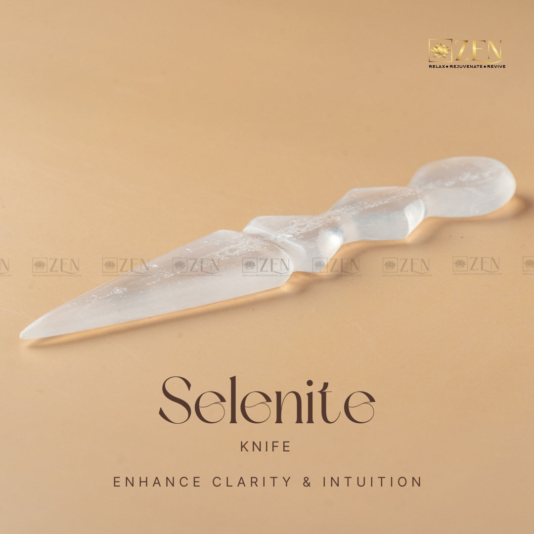 Selenite Aura Cleansing Tool