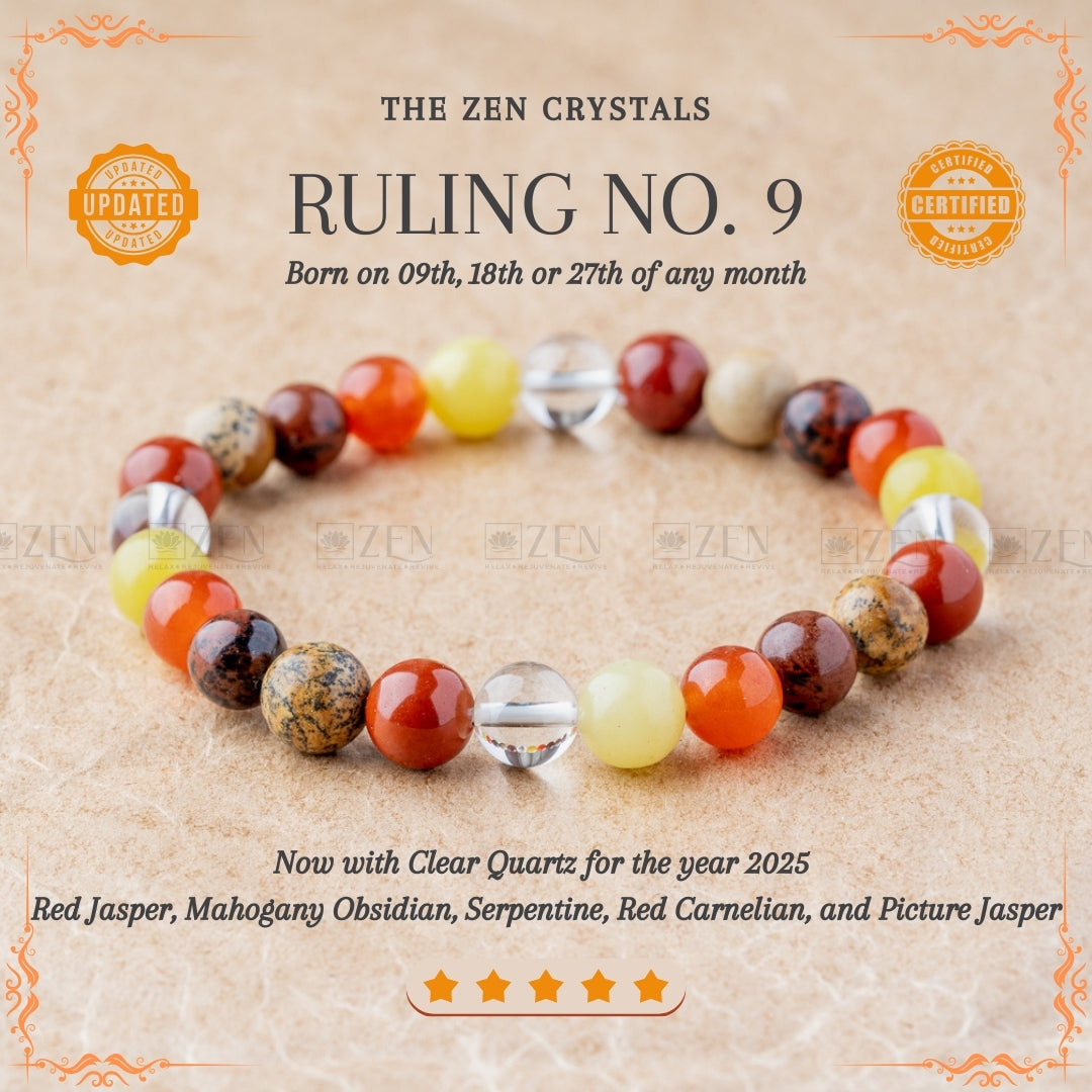 Ruling Number 9 Bracelet