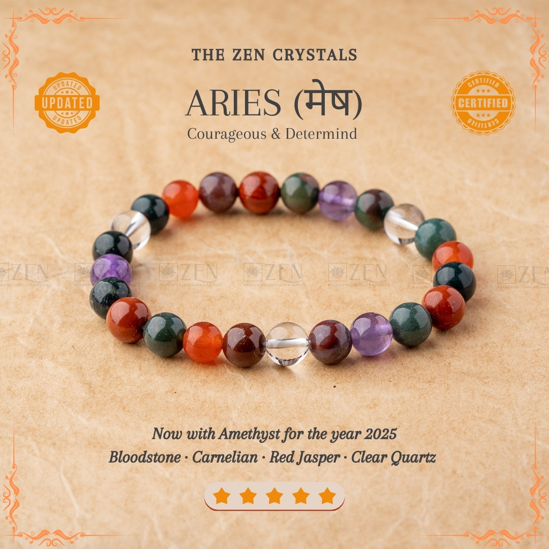 Aries Zodiac Bracelet (मेष राशि)