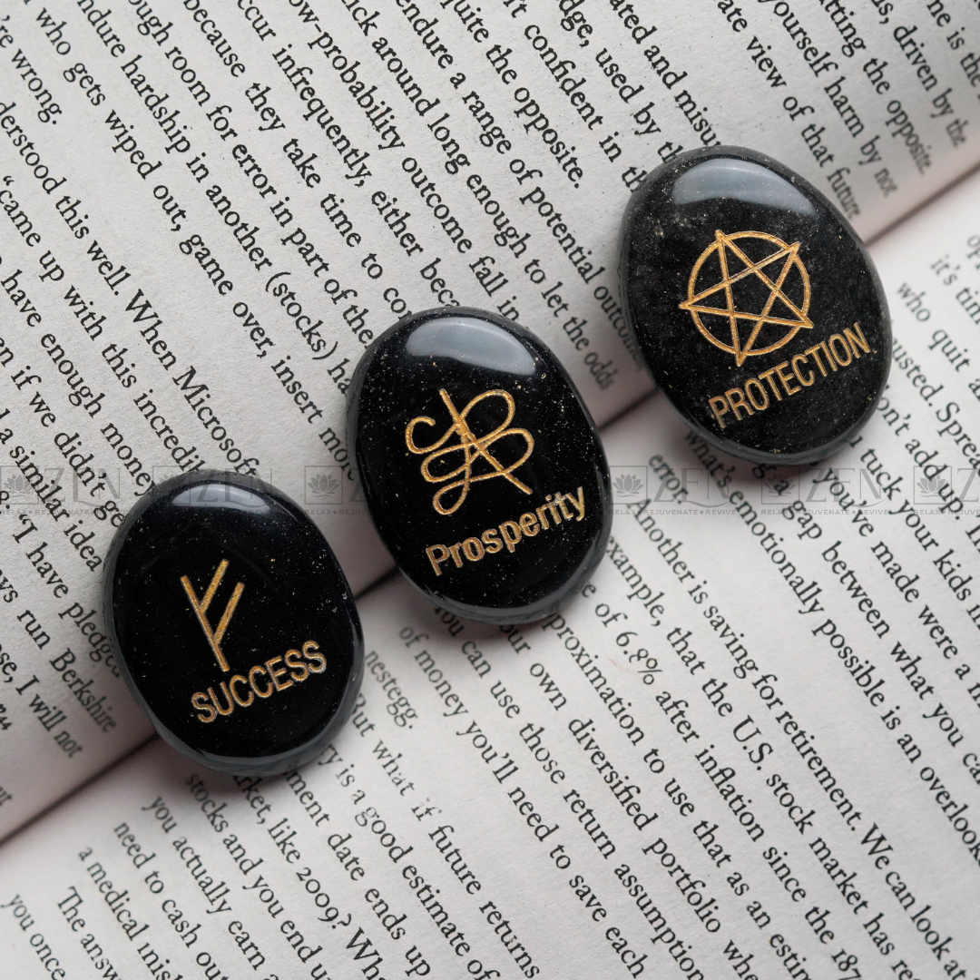 Black Obsidian - Success Prosperity Protection Kit