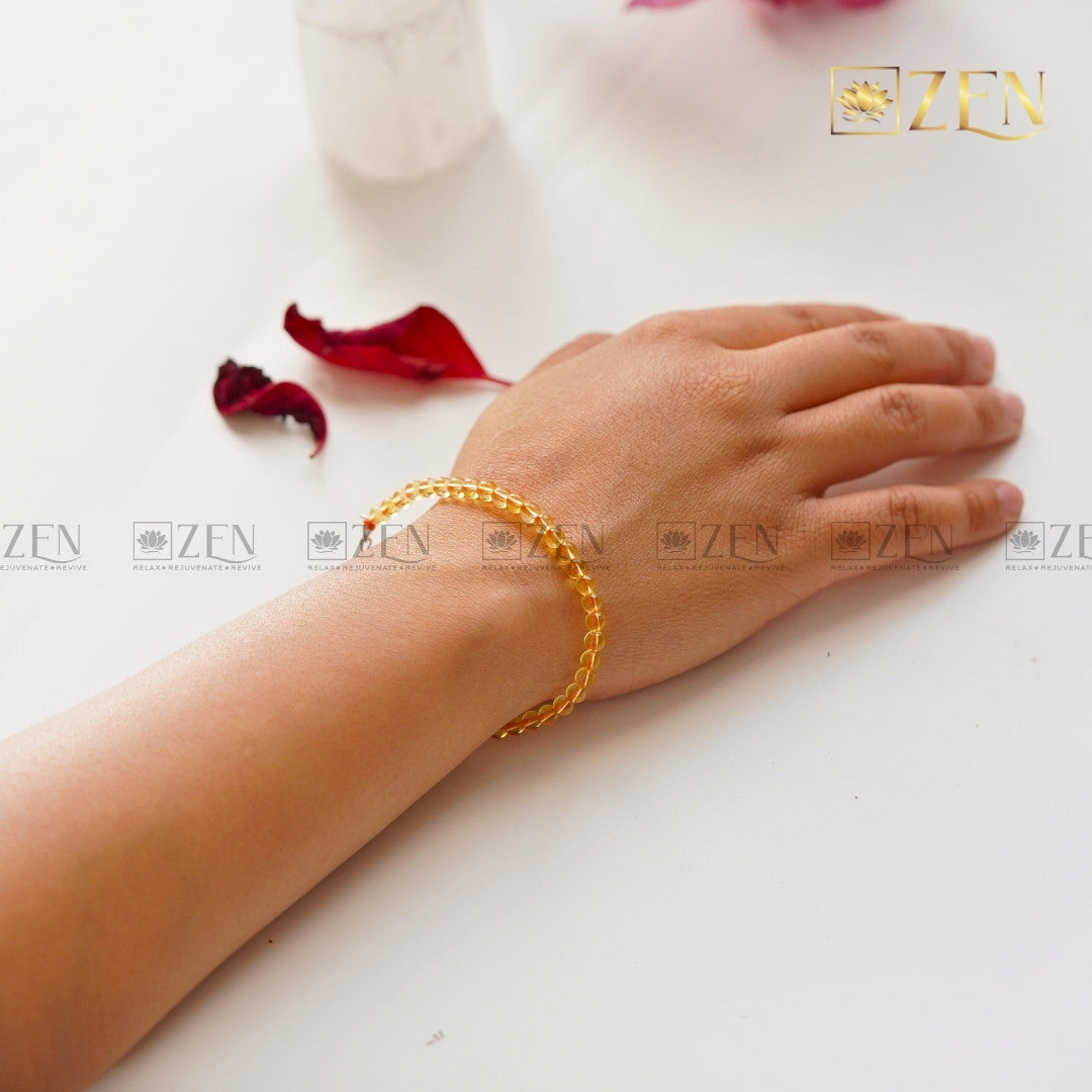 Citrine Bracelet - 4mm