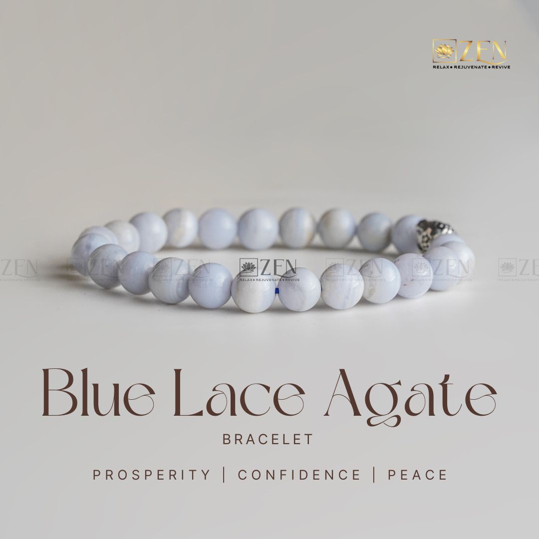 Blue Lace Agate Bracelet