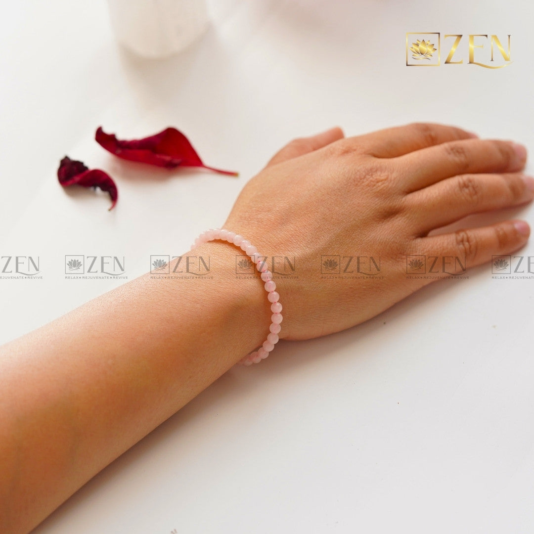 Rose Quartz Bracelet - 4mm