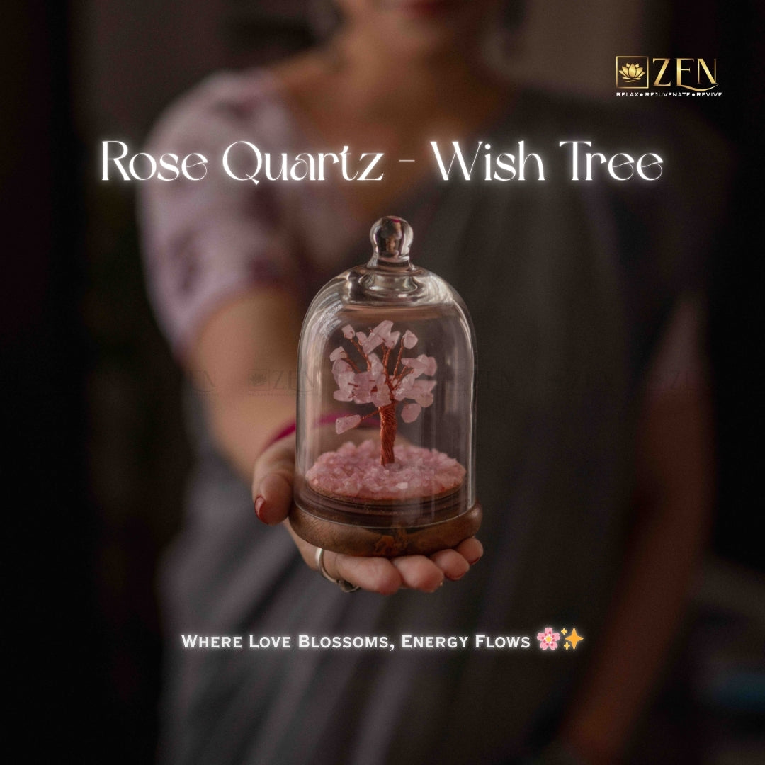 Rose Quartz Wish Tree