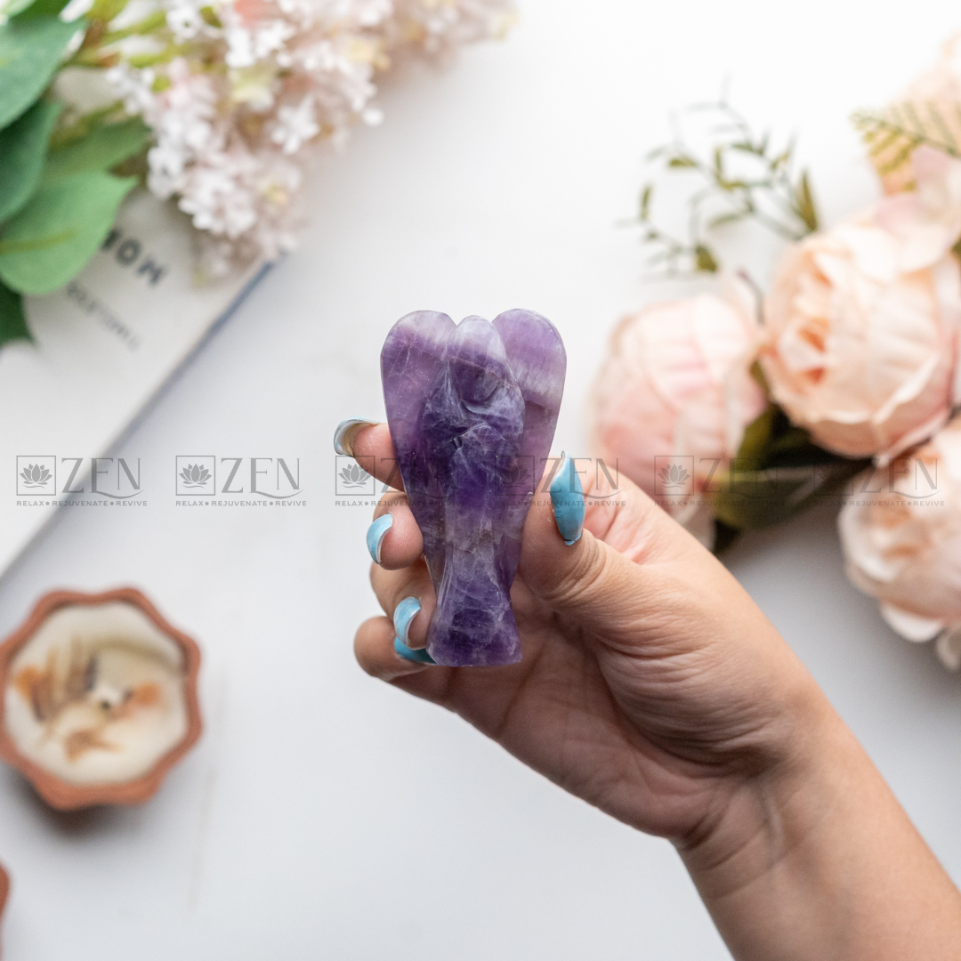 Amethyst Angel For Spiritual Growth