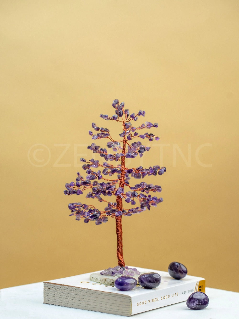 Amethyst Good Luck Crystal Tree - Prosperity | 300 Crystals | The Zen Crystals