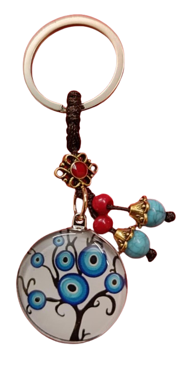 EVIL EYE KEY RING AM2