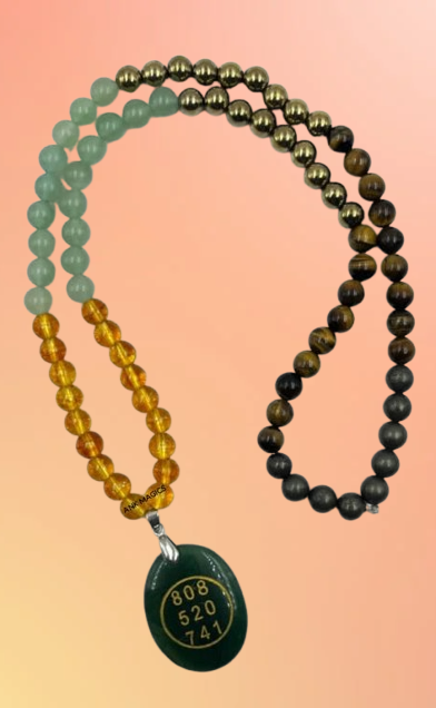 MONEY MANGET CRYSTAL MALA