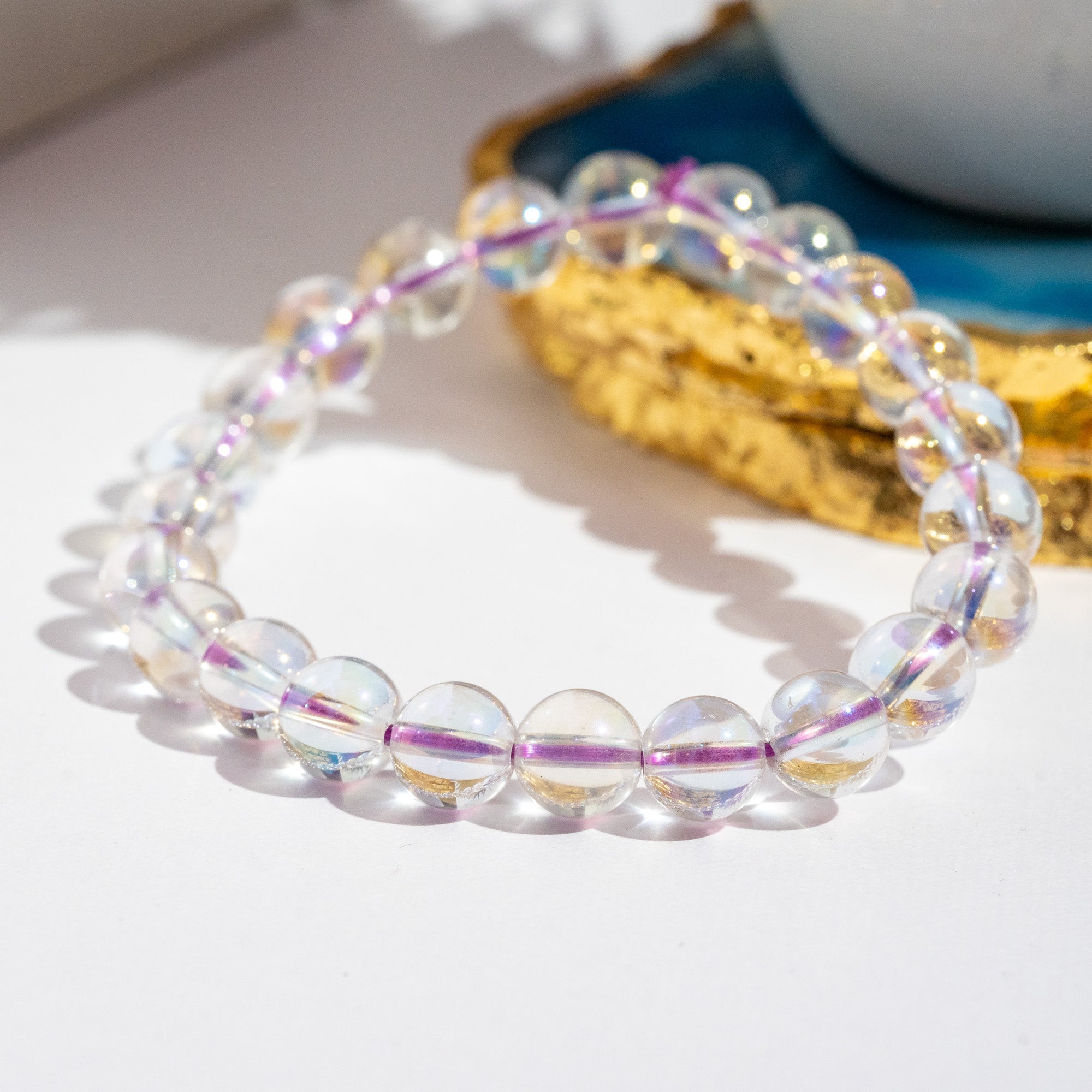 Zen Aura Quartz Bracelet