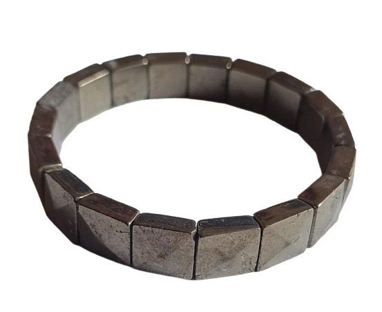 PYRITE AAA PYRAMID BRACELET
