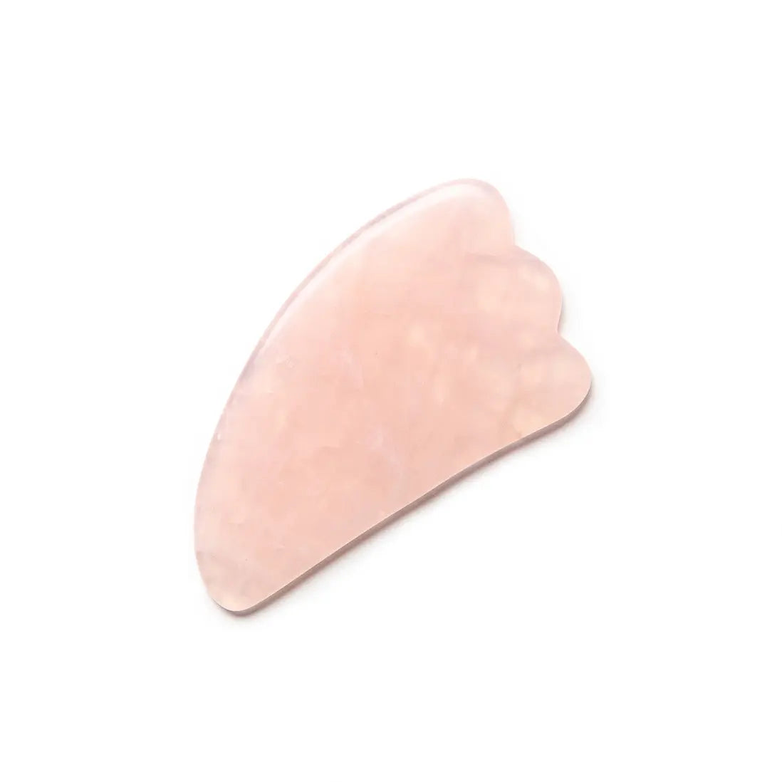 Rose Quartz Feather Gua sha