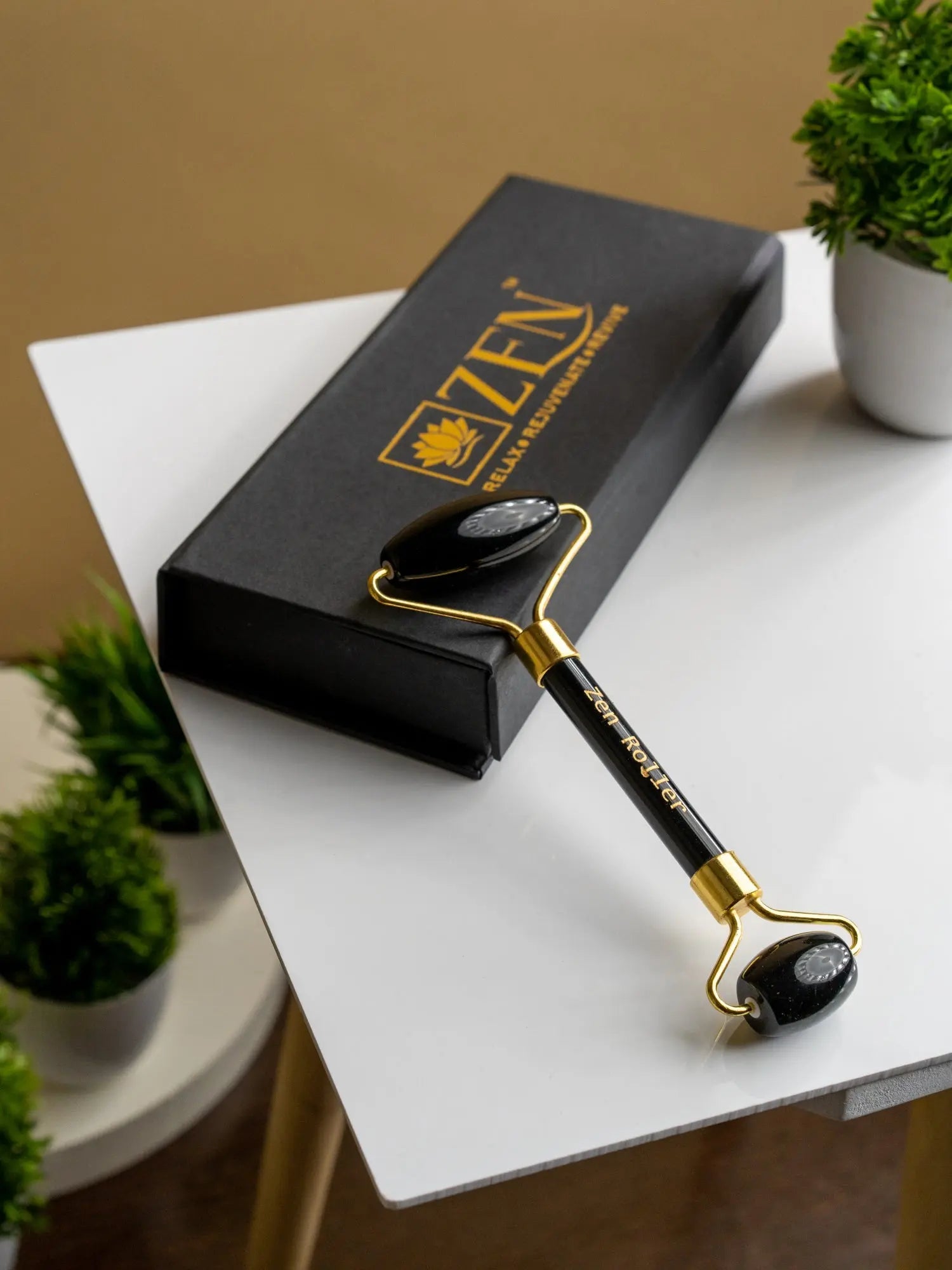 ZEN Black Obsidian Face Roller | The Zen Crystals